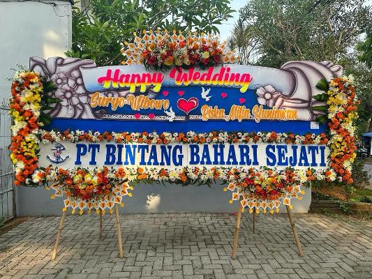Karangan Bunga Wedding